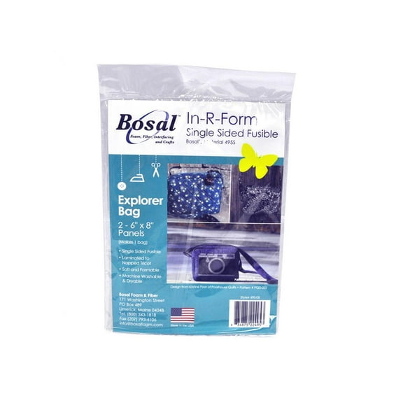 Bosal In-R-Form Fusible Sng Side Explorer Bag