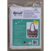 Bosal In-R-Form Plus Unique Fusible Foam Stabilizer Soft Formable Easy to Stitch 18 x 58 493-18 M537.12
