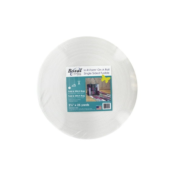 Bosal In-R-Form Single Sided Fusible Interfacing On A Roll-2.25"X25Yd