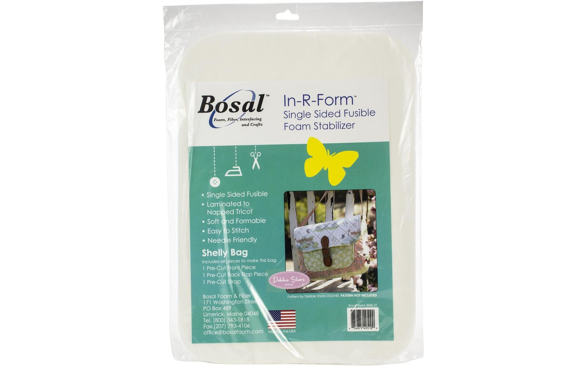 Bosal In-R-Form Unique Fusible Foam Stabilizer-Shelly Bag