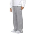 thumbnail image 1 of Bosanter Boys Sweatpants Sports SweatPants with Pockets Kids Drawstring Athletic Pants Girls Sweatpants Open Bottom for Kids Clothes, Light Gray 12-13Y, 1 of 7