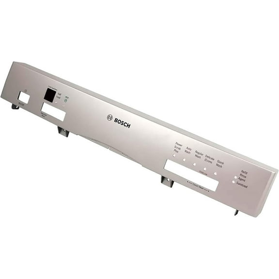 Bosch 00665887 Genuine OEM Control Panel (Gray) for Bosch Dishwashers