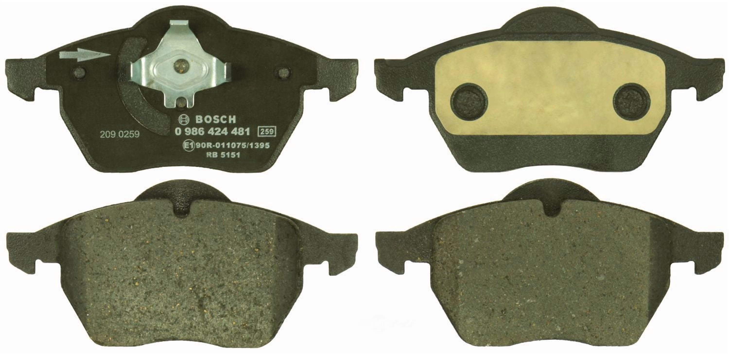 Bosch 0986424481 Euroline Brake Pads