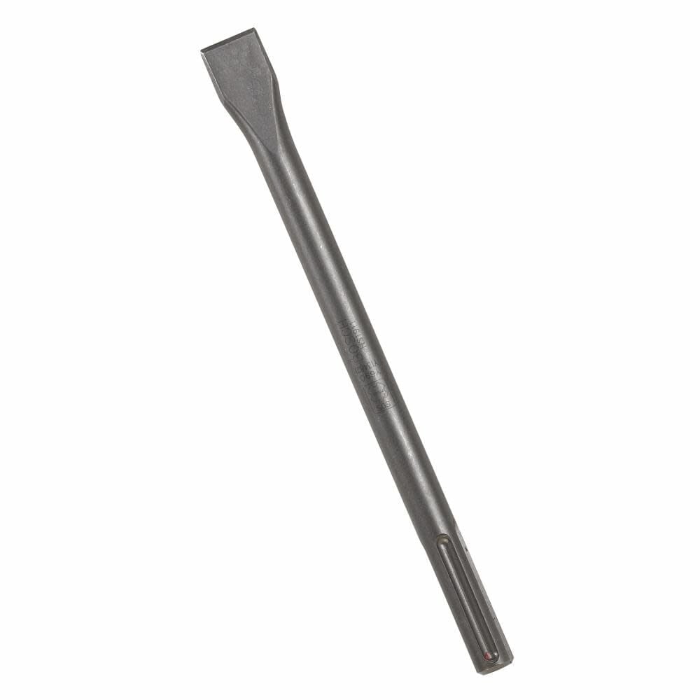 Bosch 1 Inch X 12 Inch Flat Chisel 3/4 Inch Hex Hammer Steel