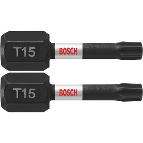 Bosch 1 in. L Insert Bit Steel 2 pk