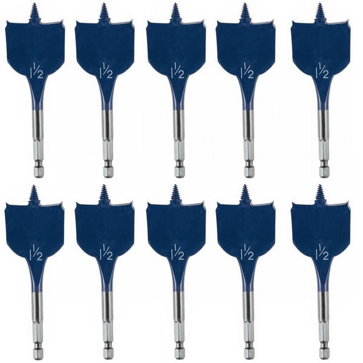 Bosch 10 Pack of 1-1/2 In. x 4 In. Daredevil Spade Bits - DSBS1021B-10PK