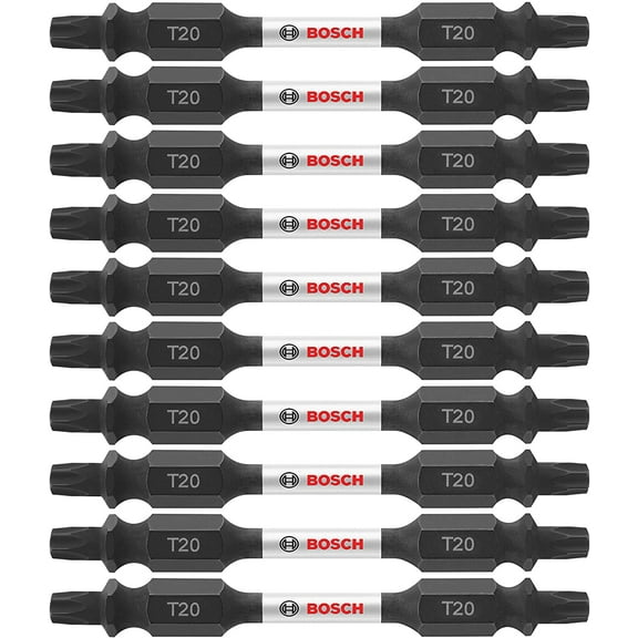 Bosch 10 Pack of Genuine OEM Drill Bits - ITDET2025B