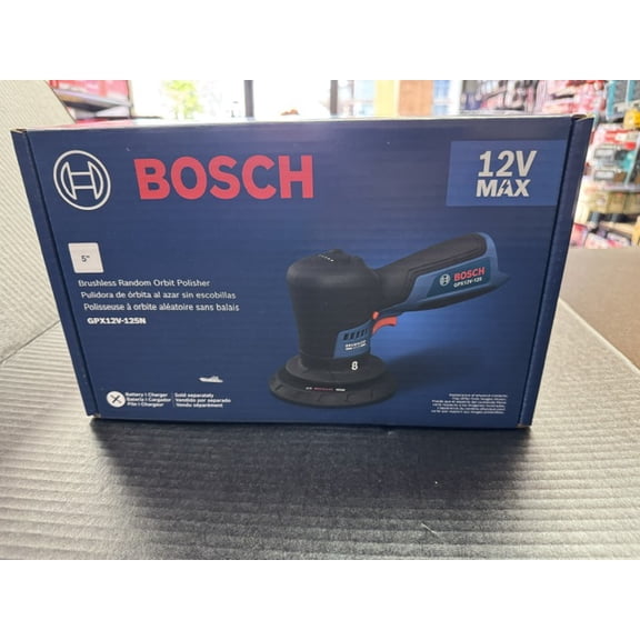 Bosch 12V 5 Inch Random Orbital Polisher (Bare Tool)
