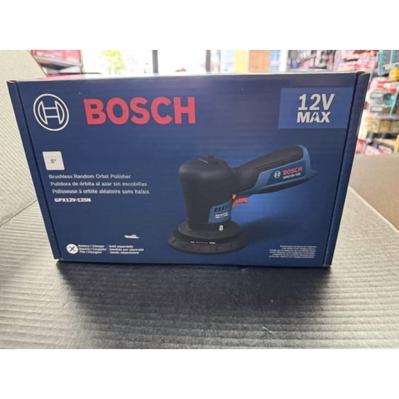 Bosch 12V 5 Inch Random Orbital Polisher (Bare Tool)