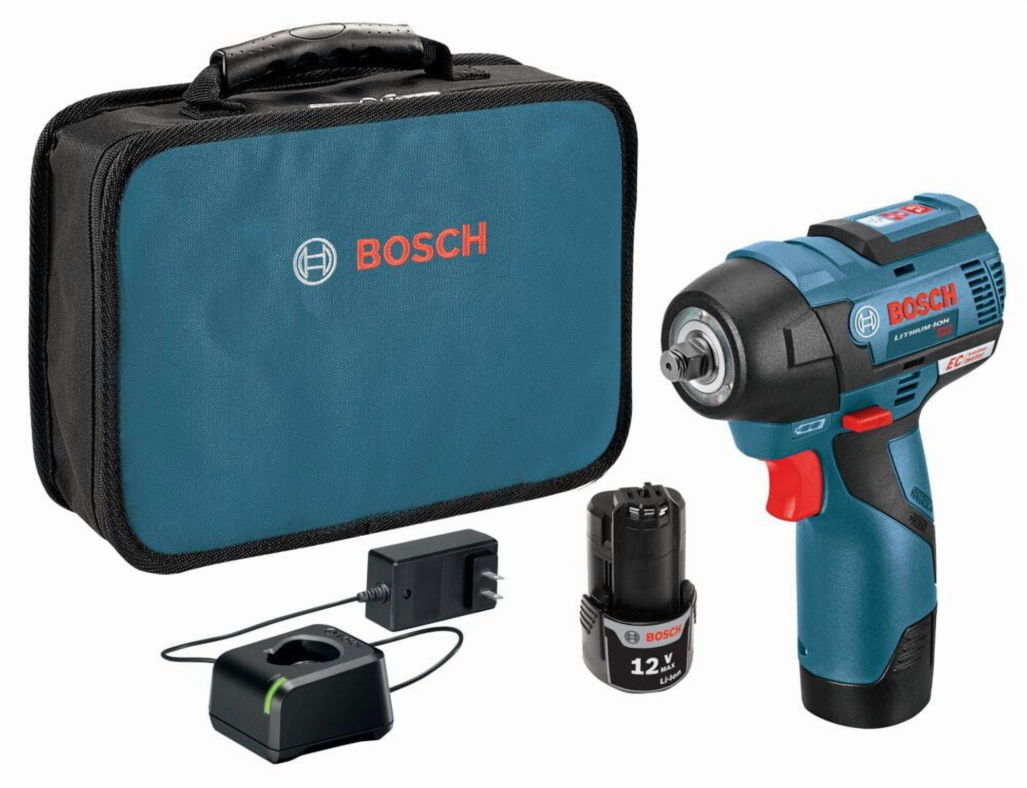 Bosch 12V Max Ec Brushless 3/8 Inch Impact Wrench Kit