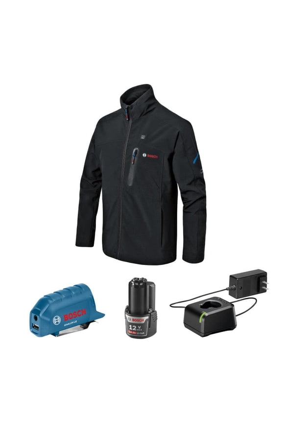 12V Max Heated Jacket Kit With Portable Power Adapter - Size 2X Large