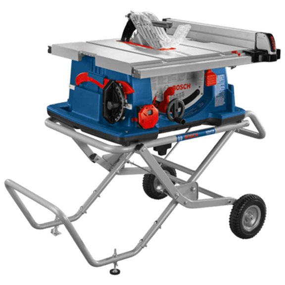 Bosch 4100XC-10 Worksite Table Saw With Gravity Rise Wheeled Stand, 4-HP, 10-In. - Quantity 1