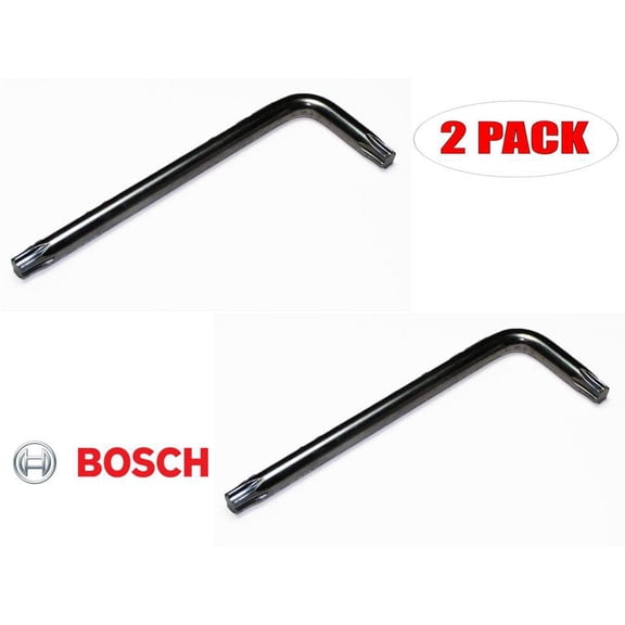 Bosch 1594 3 1/ Planer Replacement Hexagon Socket Key - 2607950025 (2 Pack)