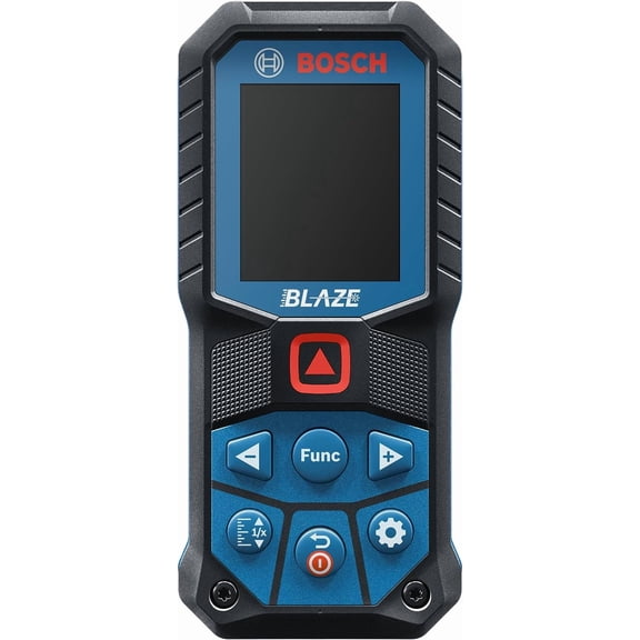 Bosch 165 Foot Laser Measure Backlit Color Display IP65 with Belt Clip