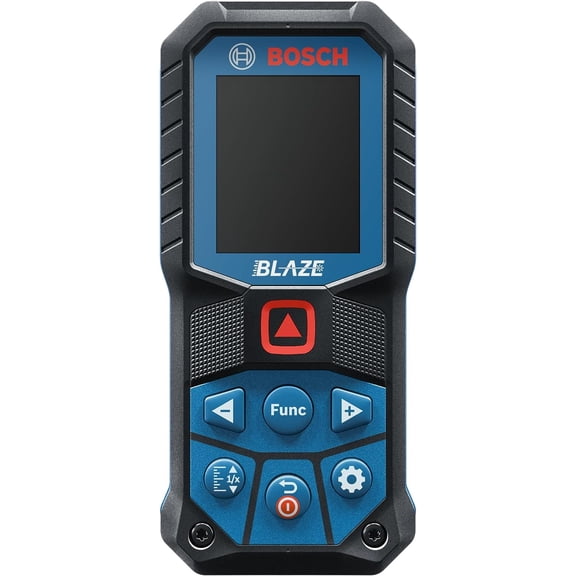 Bosch 165 Foot Laser Measure Backlit Color Display IP65 with Belt Clip