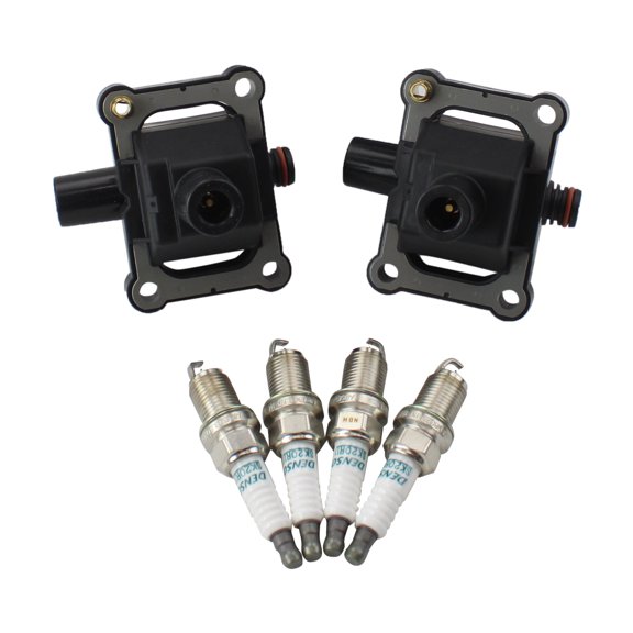 Bosch 2 Ignition Coil Denso 4 Iridium LongLife Spark Plug Kit For R170 SLK230 L4