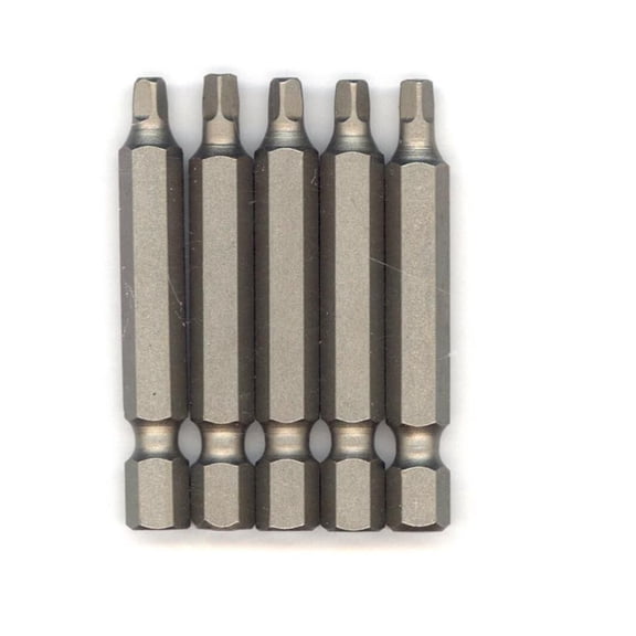 Bosch 2 Inch Square Recess R2 Power Bits 5 Piece