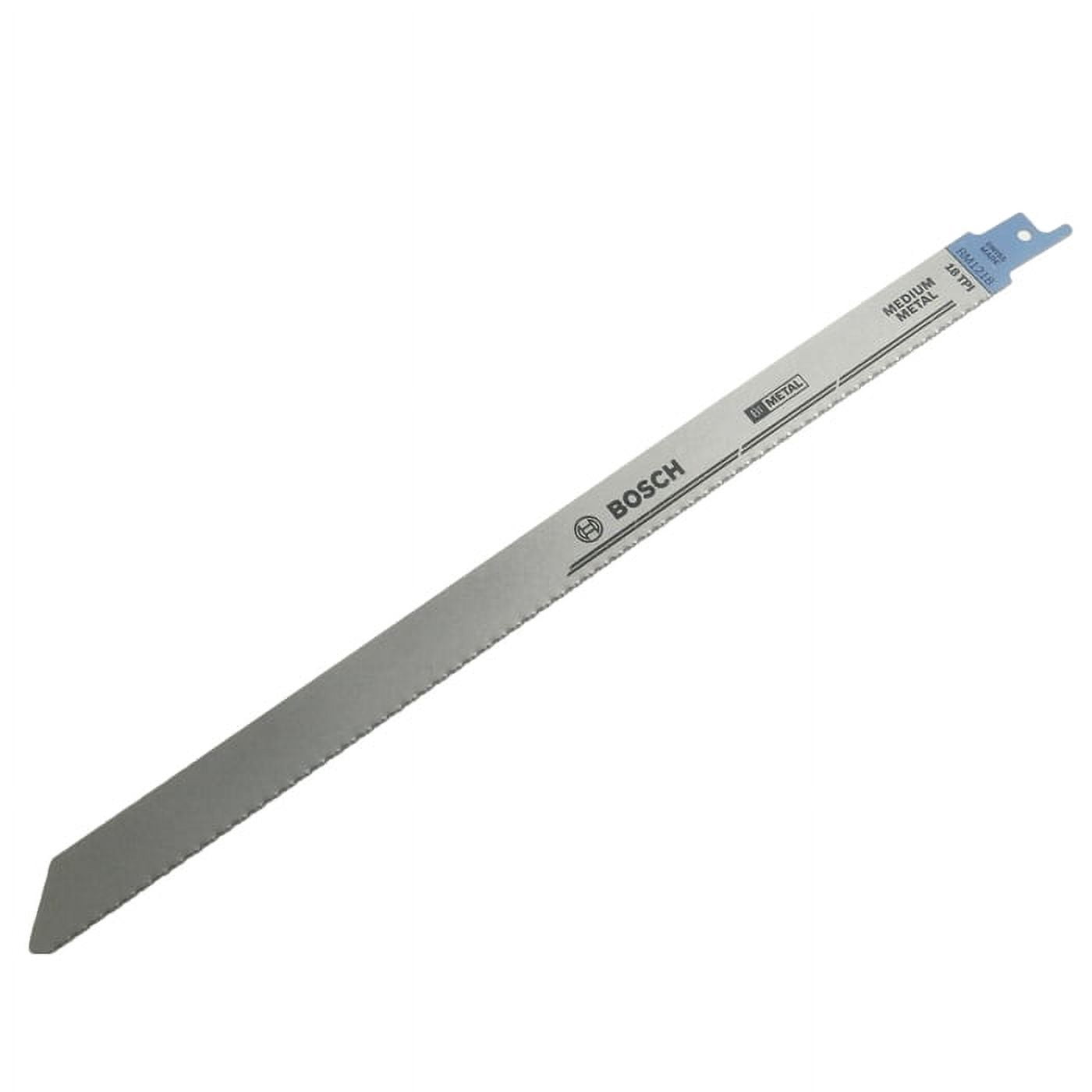 Bosch 25 Pack 12 Inch 18 TPI Metal Reciprocating Saw Blades - RM1218-25PK