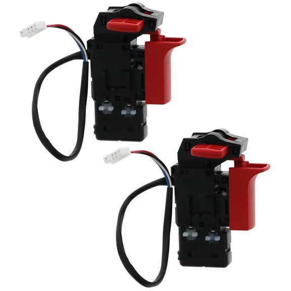 Bosch 2607200670 Tool Replacement Tool Part Switch for Models JS470E, JS365, JS572E, and JS470E (2-Pack)