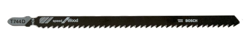 Bosch 3 Pc. 7 Inch 7 Tpi Speed For Wood T-Shank Jig Saw Blades