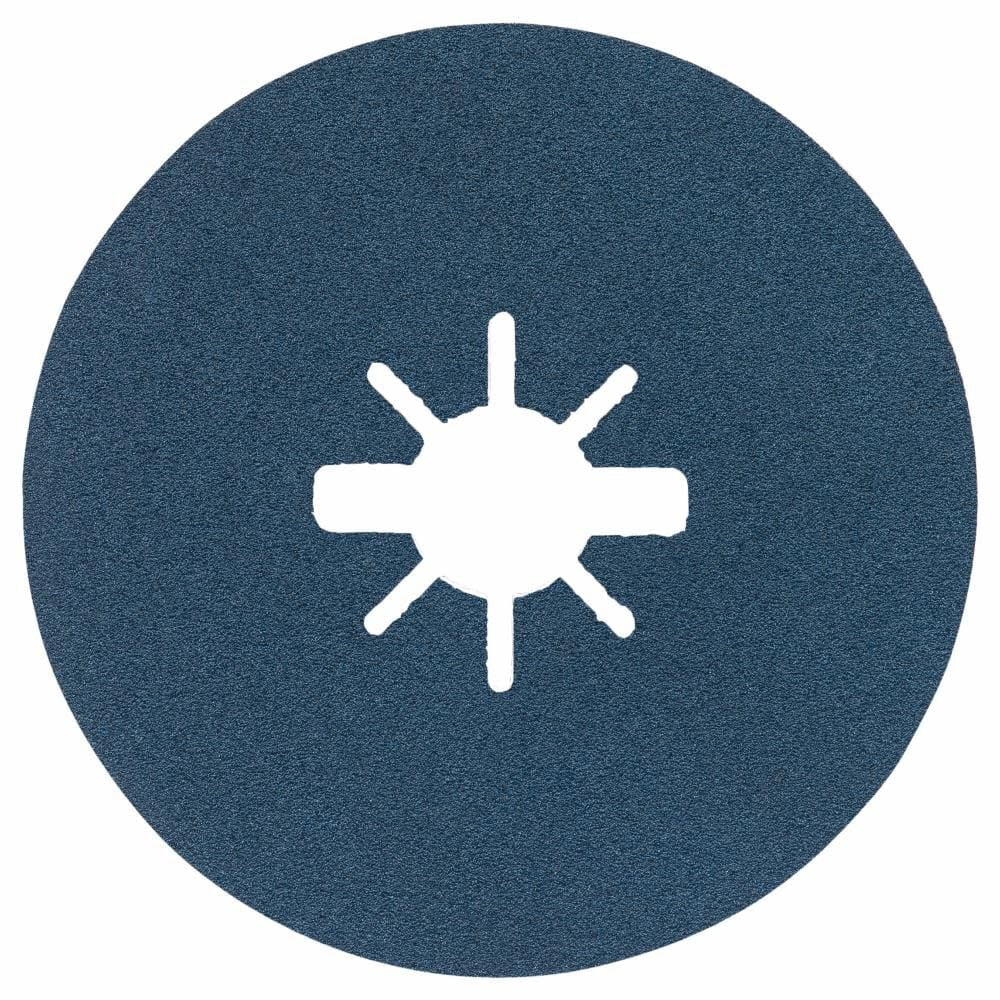 Bosch 4-1/2 Inch 100 Grit X-Lock Fine Grit Abrasive Fiber Discs 25 Piece