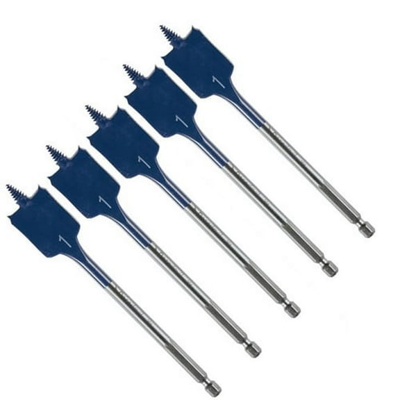 Bosch 5 Pack of 1" x 6" DareDevil Spade Bit - DSB1013B-5PK