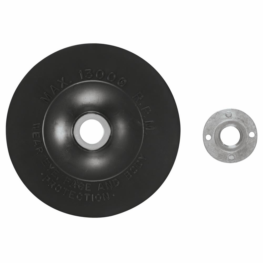 Bosch 5" Rubber Backing Pad w/ Lock Nut Part # MG0500
