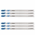 thumbnail image 1 of Bosch 6 Pack of 5-1/4 Inch 21 TPI Speed for Metal Jig Saw Blades - T321AF3-2PK, 1 of 1