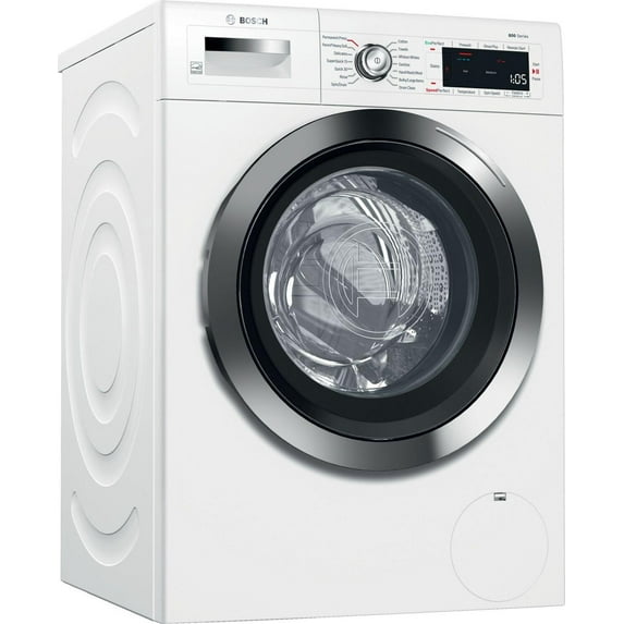 Bosch 800 Series 22 cu ft High-Efficiency Front Load Washing Machine with Home Connect