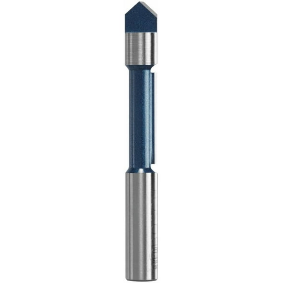 Bosch-85245MC 3/8 In. x 1 In. Carbide-Tipped Single-Flute Pilot Panel Concave Router Bit