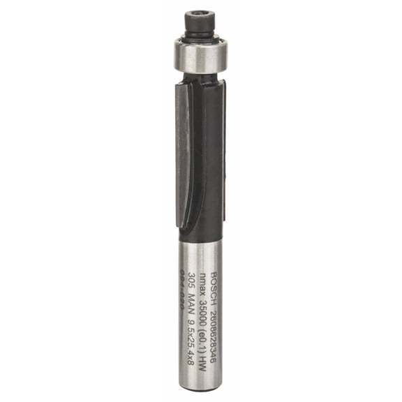 Bosch Accessories 2608628346 Roman Ogee Bit, 0 V, Black/Silver, 9.5 x 25.4 x 8 mm 9.5 x 25.4 x