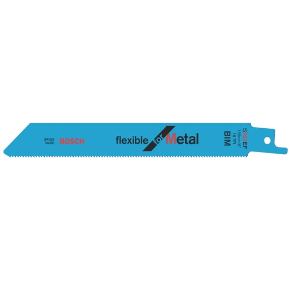 Bosch Accessories Professional 5 pieces Reciprocating Saw Blade S 922 EF Flexible for Metal (fo