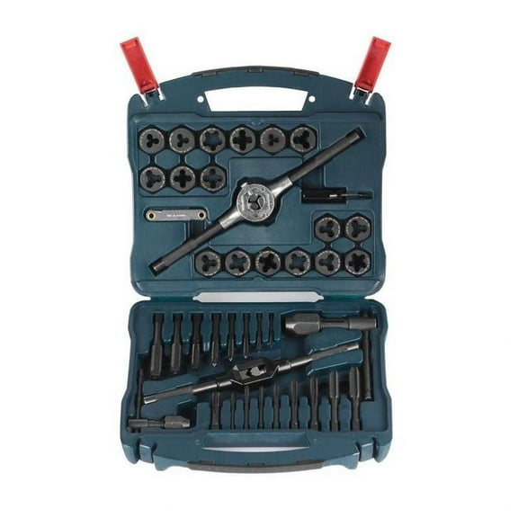 Bosch B44717 40-Piece Black Oxide Tap and Die Set