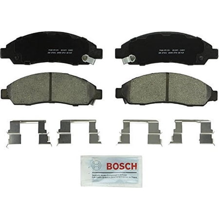 Bosch BC1039 QuietCast Premium Ceramic Disc Brake Pad Set For Chevrolet: 2004-2008 Colorado; GMC: 2004-2008 Canyon; Isuzu: 2006 i-280, 2007-2008 i-290, 2006 i-350, 2007-2008 i-370; Front