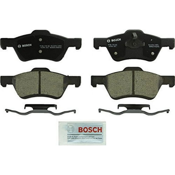 Bosch BC1047A QuietCast Premium Ceramic Disc Brake Pad Set For 2010-2012 Ford Escape and 2010-2011 Mercury Mariner; Front