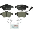 thumbnail image 1 of Bosch BC1107 QuietCast Premium Ceramic Disc Brake Pad Set For: Audi A3, A3 Quattro, TT, TT Quattro; Volkswagen Beetle, Bora, CC, Eos, Golf, Golf SportWagen, GTI, Jetta, Passat, Passat CC, Front, 1 of 3