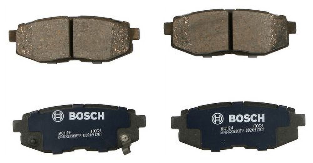Bosch BC1124 QuietCast Premium Disc Brake Pad Set Fits select: 2013-2016 TOYOTA SCION FR-S, 2010-2014 SUBARU OUTBACK