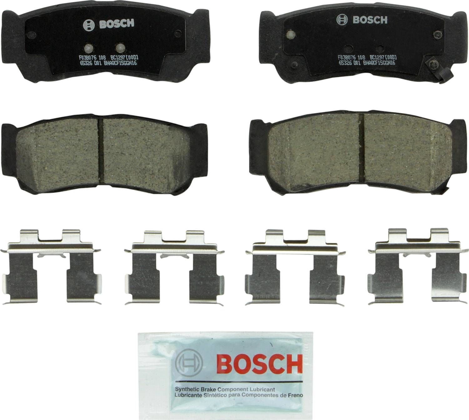 Bosch BC1297 Bosch QuietCast Brake Pad Ceramic Brake Pads