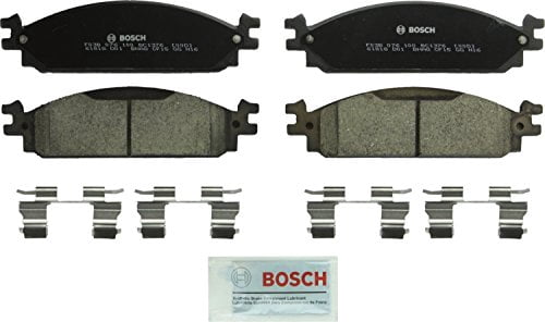 Bosch BC1376 QuietCast Premium Ceramic Disc Brake Pad Set For Ford: 2011-2012 Explorer, 2009-2012 Flex, 2010-2012 Taurus; Lincoln: 2009-2011 MKS, 2010-2011 MKT; Front