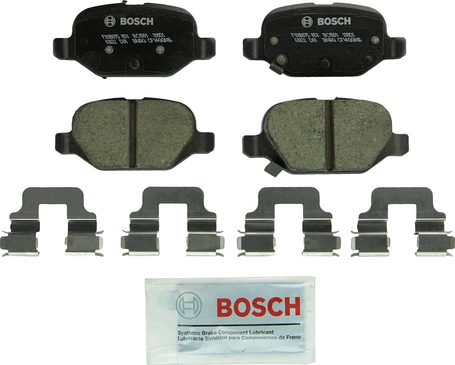 Bosch BC1569 Bosch QuietCast Brake Pad Ceramic Brake Pads