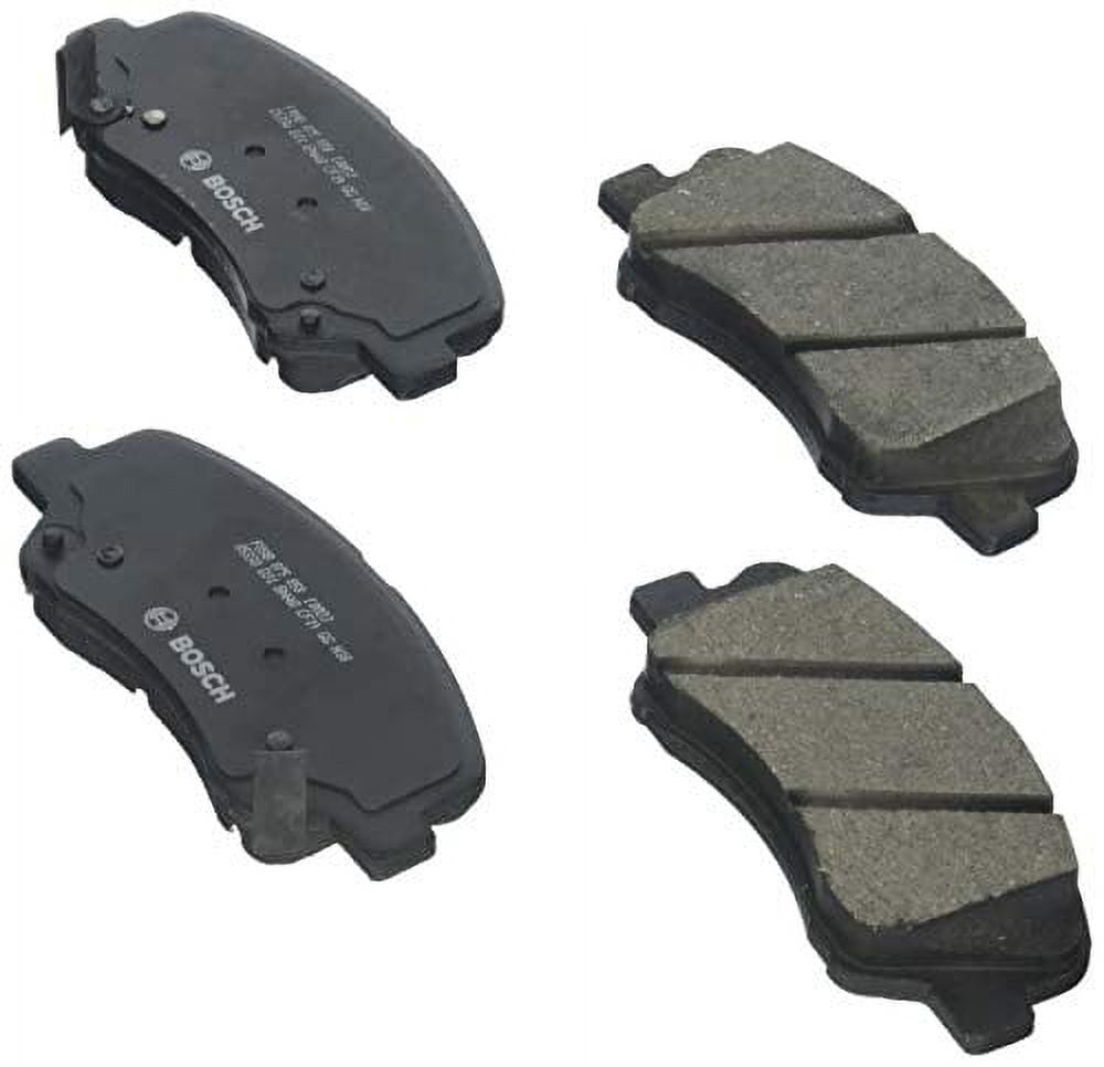 Bosch BC1593 QuietCast Premium Ceramic Disc Brake Pad Set For 2012-2017 Hyundai Accent and 2012-2017 Kia Rio; Front