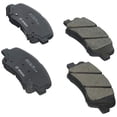 Bosch BC1593 QuietCast Premium Ceramic Disc Brake Pad Set For 2012-2017 Hyundai Accent and 2012-2017 Kia Rio; Front