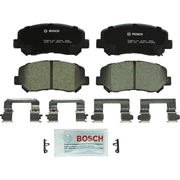 Bosch Quiet Cast Ceramic w/Hardware Brake Pad Set Fits select: 2013-2016 HYUNDAI ELANTRA, 2015-2017 KIA FORTE LX