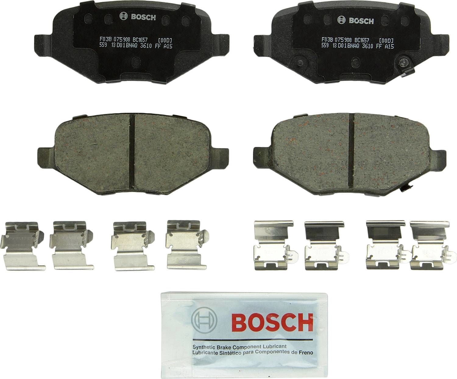 Bosch BC1657 Bosch QuietCast Brake Pad Ceramic Brake Pads