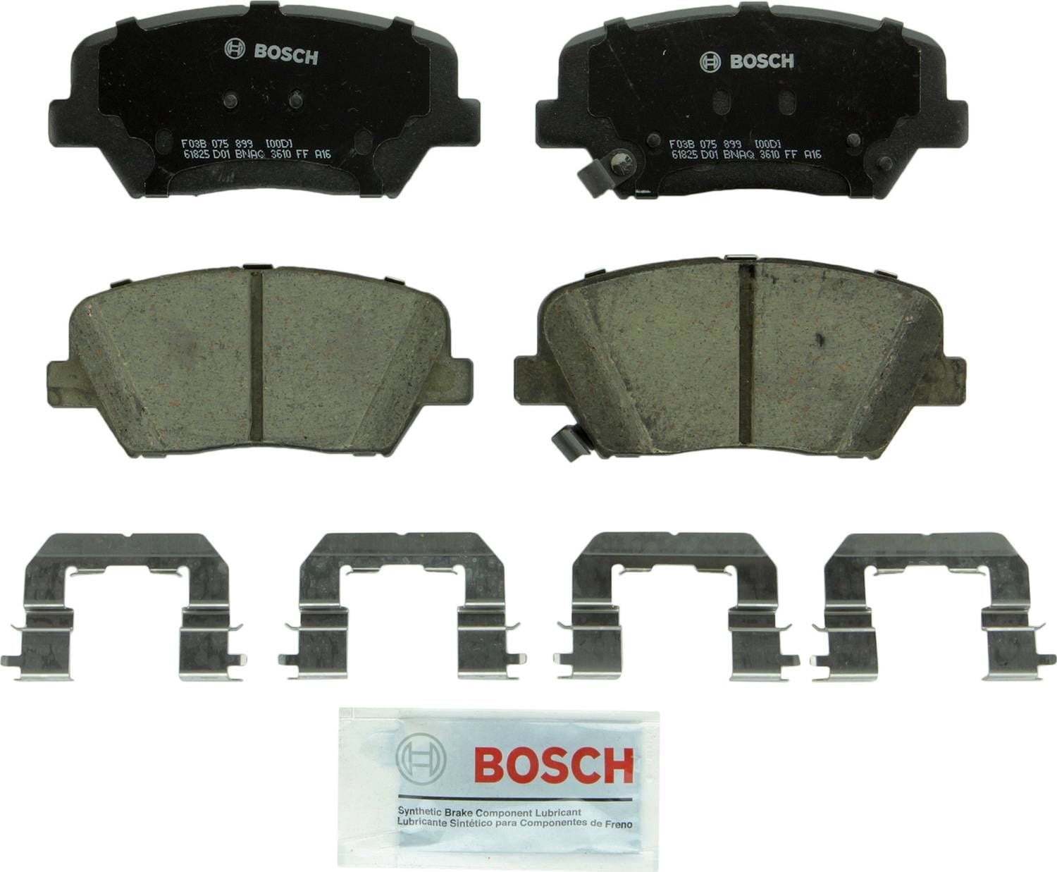 Bosch BC1687 Bosch QuietCast Brake Pad Ceramic Brake Pads