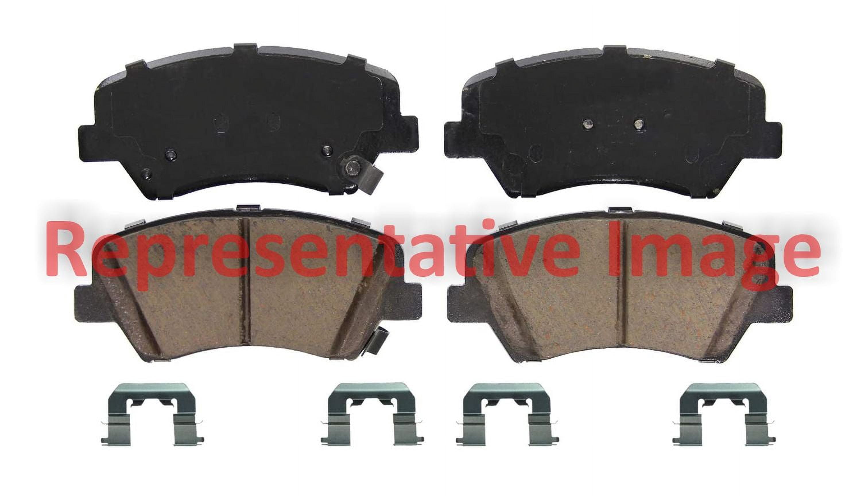 Bosch BC1847 QuietCast Brake Pads For 16-21 Hyundai Kia Elantra Sportage Tucson