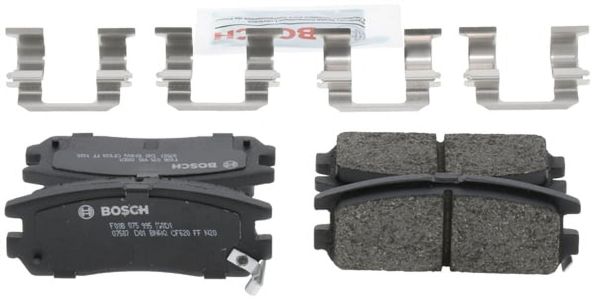 Bosch BC580 Bosch Quietcast Ceramic Pads w/ Hardware Fits select: 1993-2004 ISUZU RODEO, 1994-2002 HONDA PASSPORT