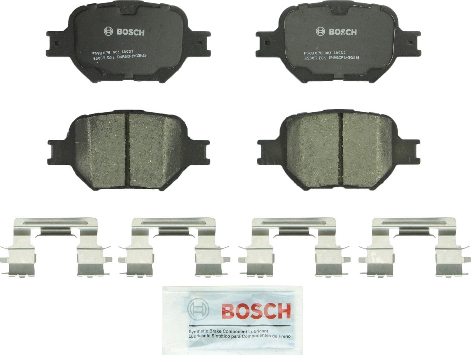 Bosch BC817 Bosch QuietCast Brake Pad Ceramic Brake Pads