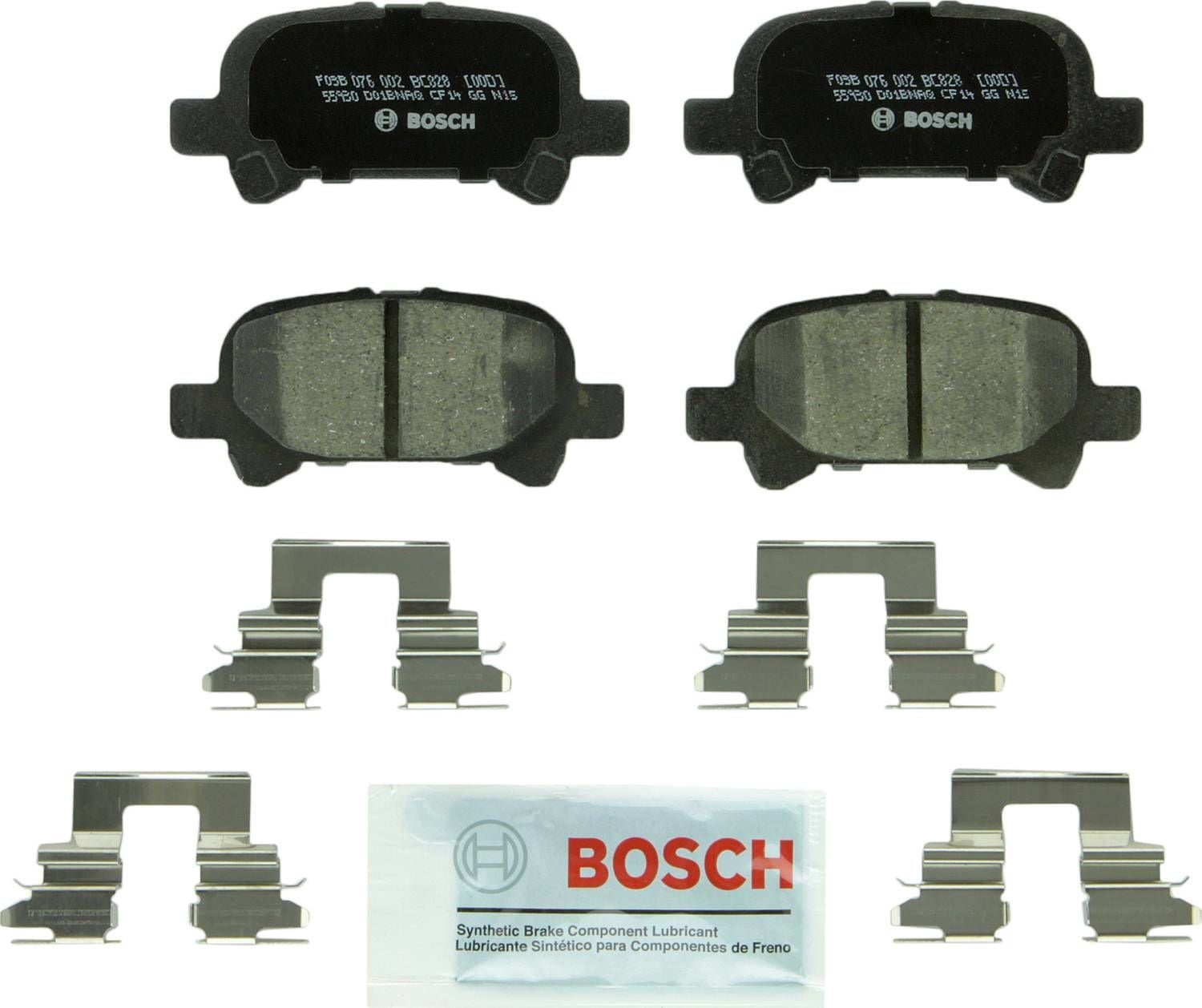 Bosch BC828 Bosch QuietCast Brake Pad Ceramic Brake Pads