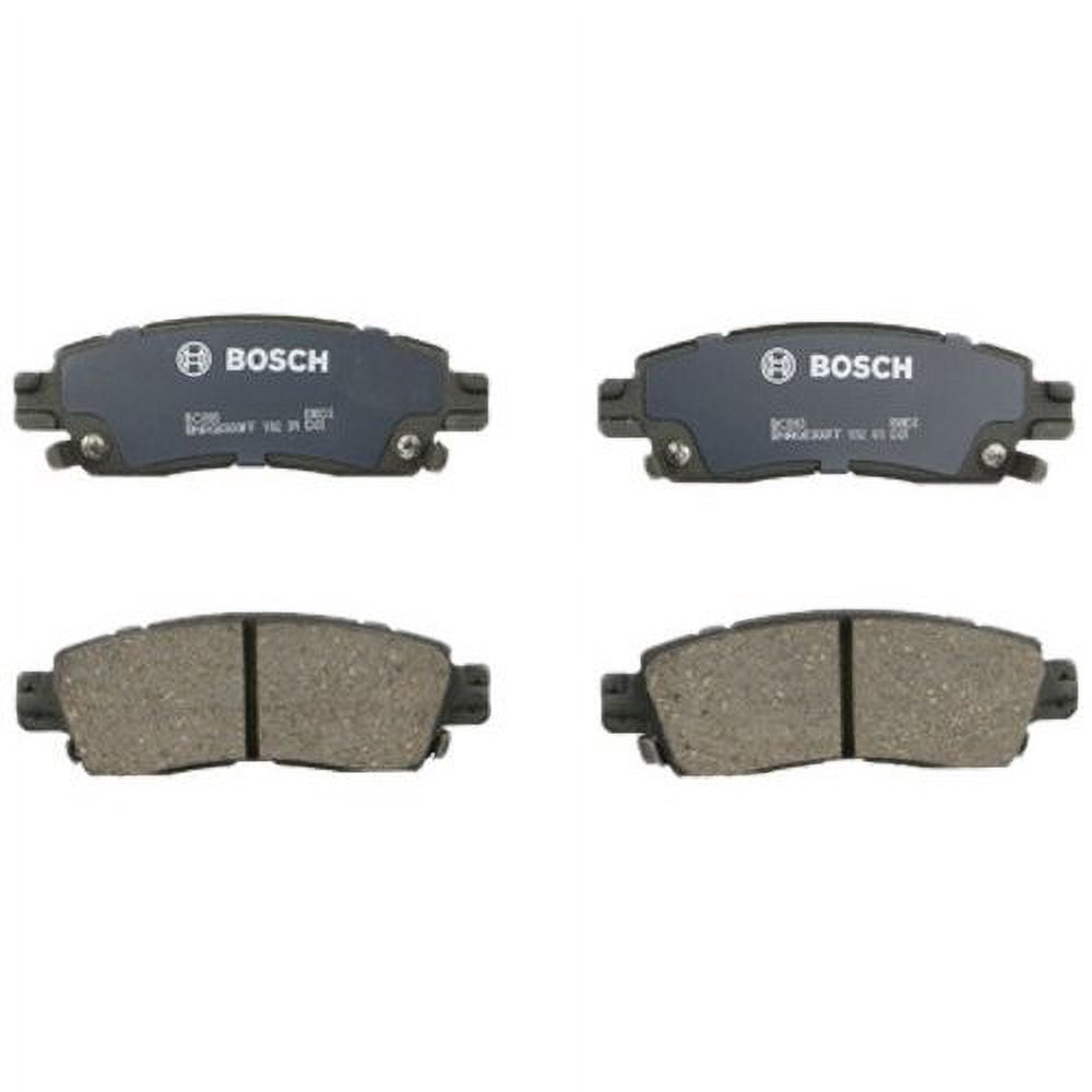 Bosch BC883 QuietCast Premium Disc Brake Pad Set Fits select: 2013-2017 CHEVROLET TRAVERSE, 2002-2009 CHEVROLET TRAILBLAZER